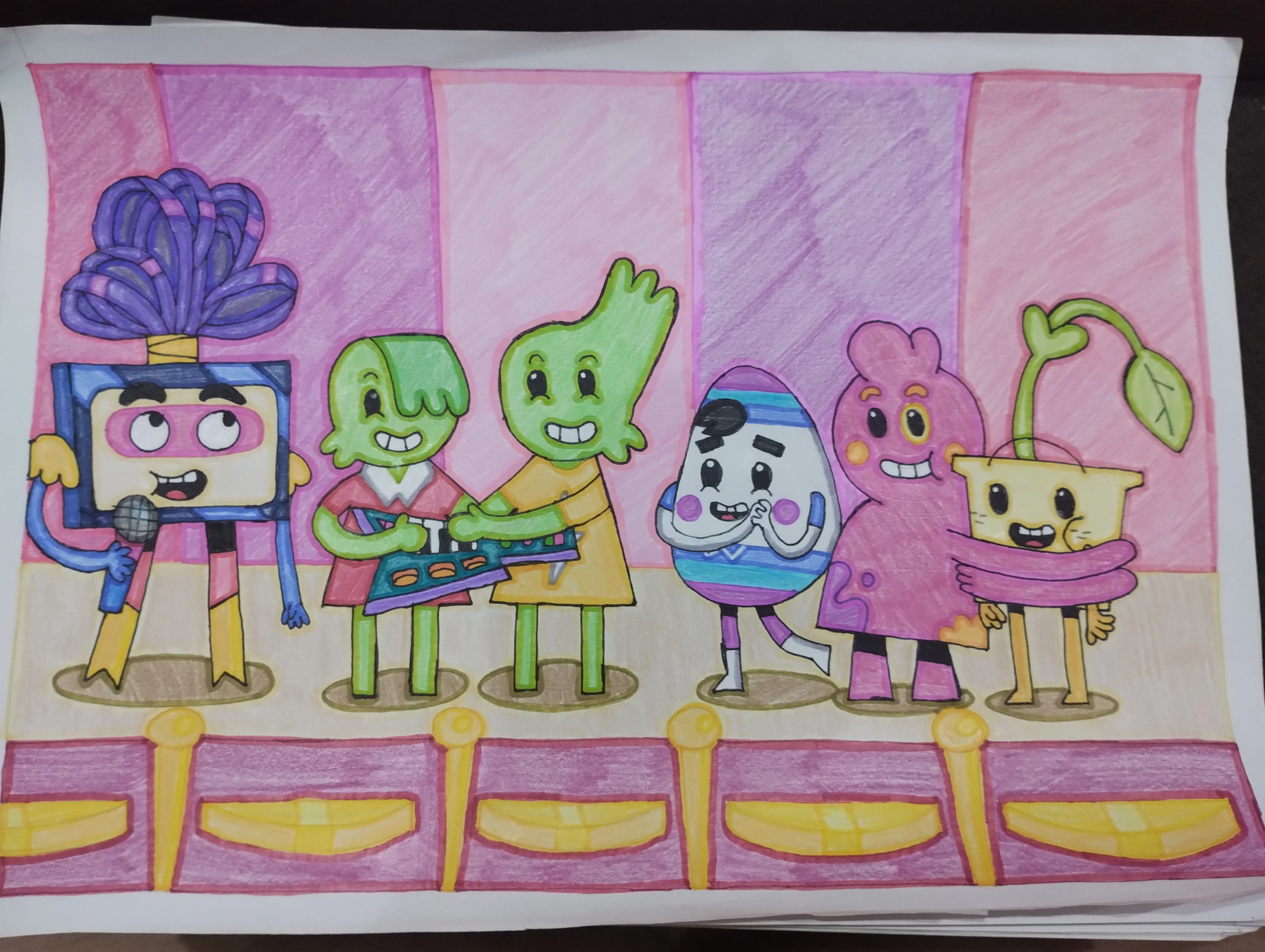Un dibujo de Ba Da Bean que yo hice | Fandom