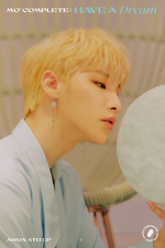 Woong promoting MO' COMPLETE : HAVE A DREAM #2 (April 2021)