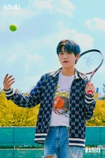 Woojin (Vivid) 4.png (2.96 MB) Woojin promoting VIVID #4 (June 2020)