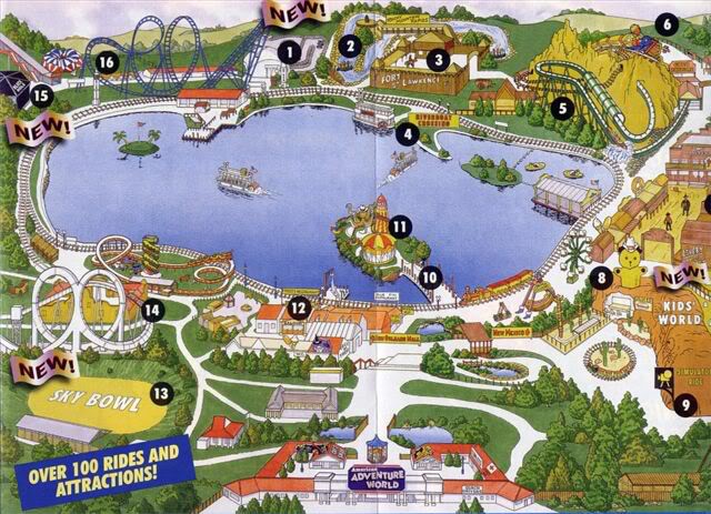 Mapping the Theme Parks Market, theme parks 