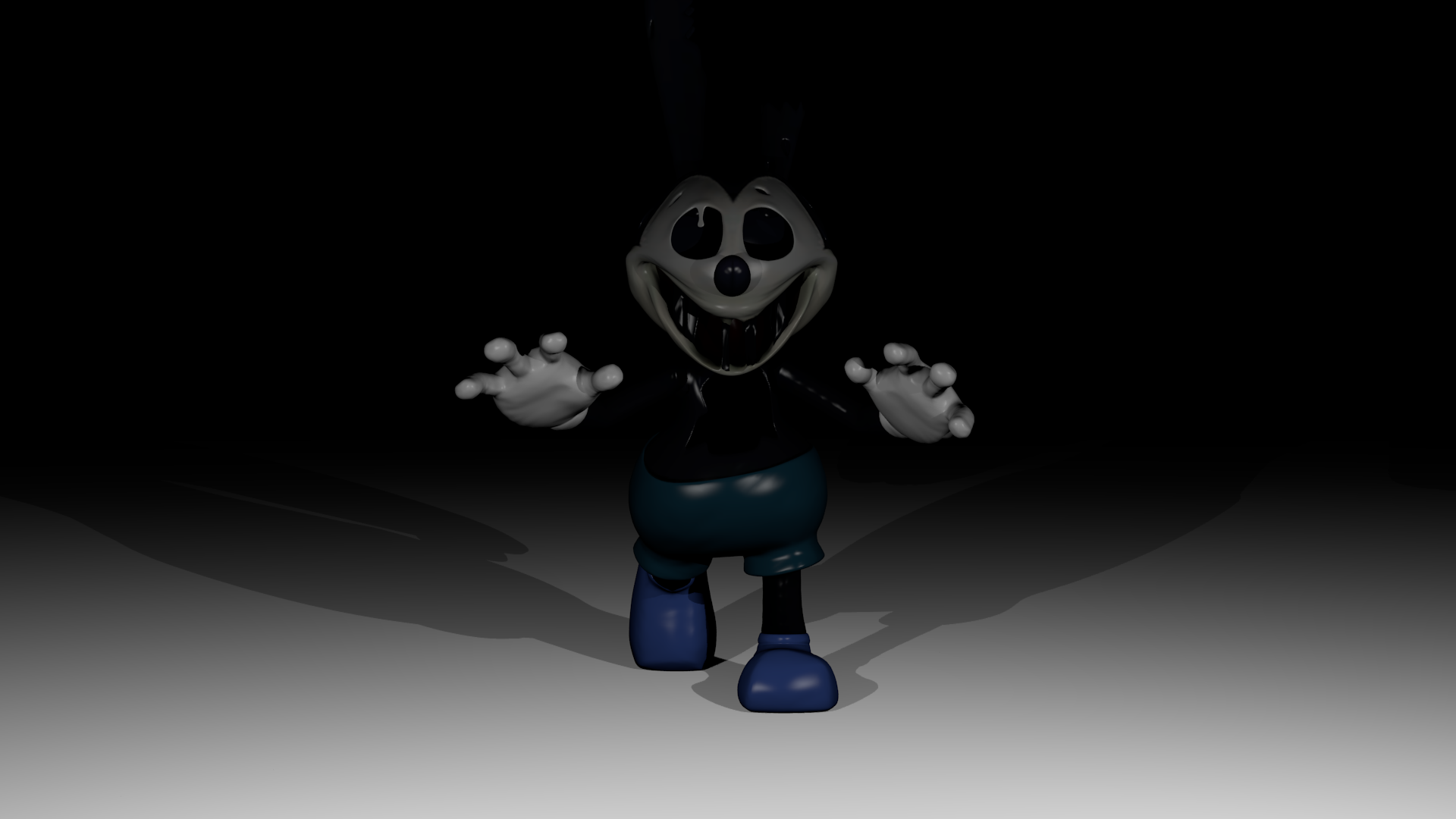 Oswald the Lucky Rabbit, He's an antagonist in Abandoned: Discover...