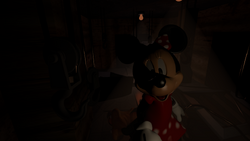 Minnie in Meat Freezer.png