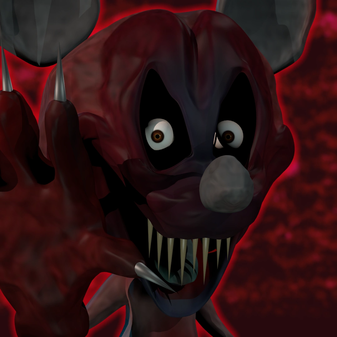 Nightmare PhotoNegative Mickey (PT678) Abandoned Discovery Island