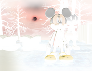 Photo-Negative Oswald in the Menu (Known as Mickeys Skin Color is Original)