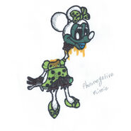 The original fan-art of Photo-Negative Minnie.