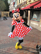 The Minnie Mouse Suit in which Photo-Negative Minnie's redesign is based off of.