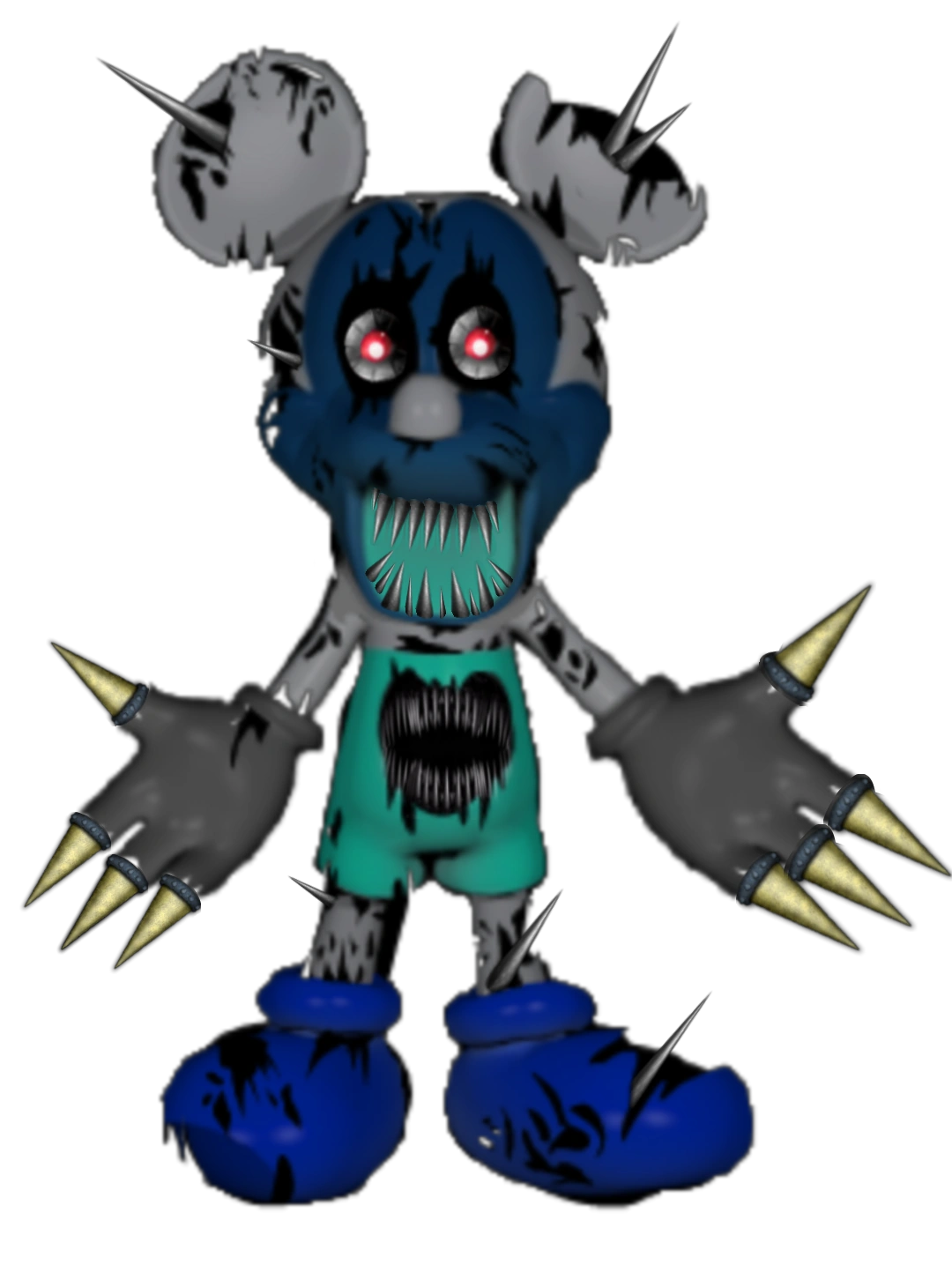 Nightmare Photo Negative Mickey 4.0 Abandoned Discovery Island Fanon