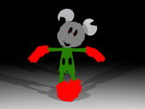 Colored Mickey (a.k.a Trickey)