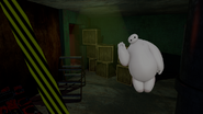 Baymax in the Storage Room