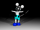 Photo Negative Slender Mickey