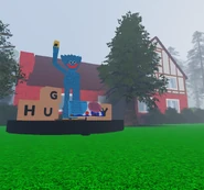 The original house during the foggy day on September 19, 2024.