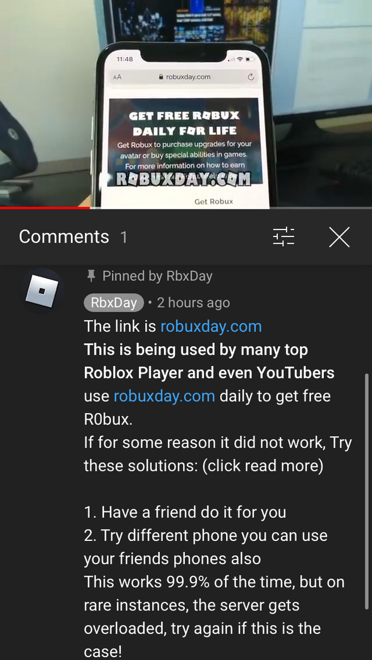 I HATE ROBUX SCAM ADS ON