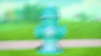 201b - Blurry view of fire hydrant