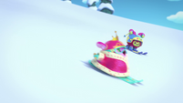 215a - Princess Flug skis past Otis