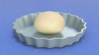 126b - Dough laid in pan