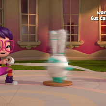 Abby And The Costume Ball Gallery Abby Hatcher Wiki Fandom Abby hatcher is an animated preschool series that follows abby and her friends the fuzzlies, amazing and quirky creatures that live in her family's hotel! abby and the costume ball gallery