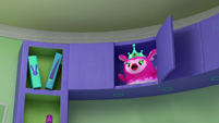 113b - Princess Flug peeks out a cabinet