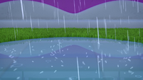 202b - Rain pours on the ground