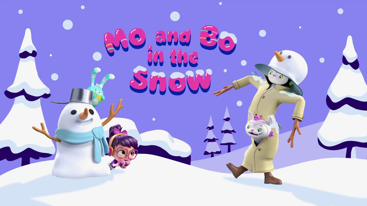 Mo and Bo in the Snow Abby Hatcher Wiki Fandom