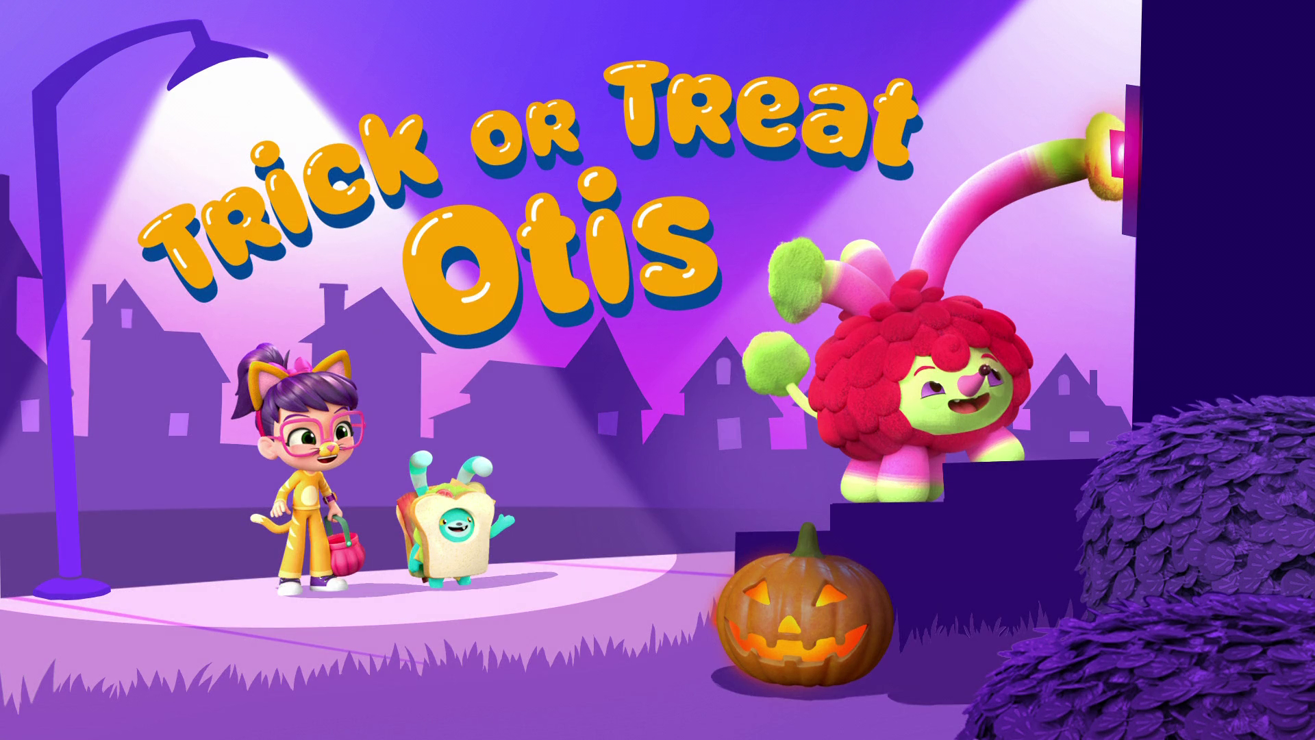 Trick Or Treat Otis Abby Hatcher Wiki Fandom She uses her fuzzly spotter to keep track of the her best friend is bozzly, a rabbit fuzzly who can make himself invisible and fly. trick or treat otis abby hatcher wiki