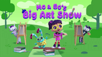 Mo & Bo's Big Art Show title card
