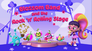 Blossom Band and the Rock 'n' Rolling Stage title card