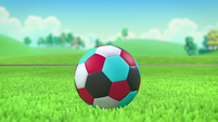201b - Soccer ball on ground