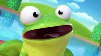 201b - Frog shocked