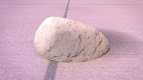 224a - Rock on the sidewalk