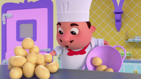 107b - Chef Jeff sorting potatoes