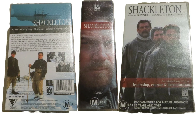 Shackleton/Home Video | ABC DVD Wiki | Fandom