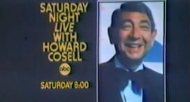 Saturday Night Live with Howard Cosell