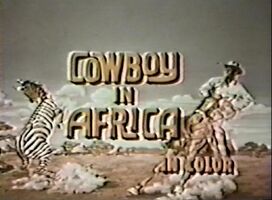 Cowboy in Africa