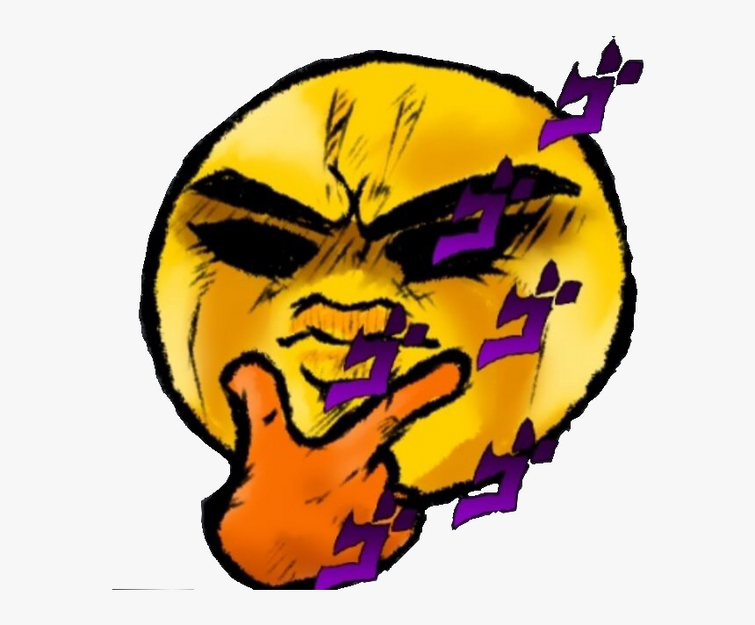 Jojo Menacing PNG Transparent Images - PNG All