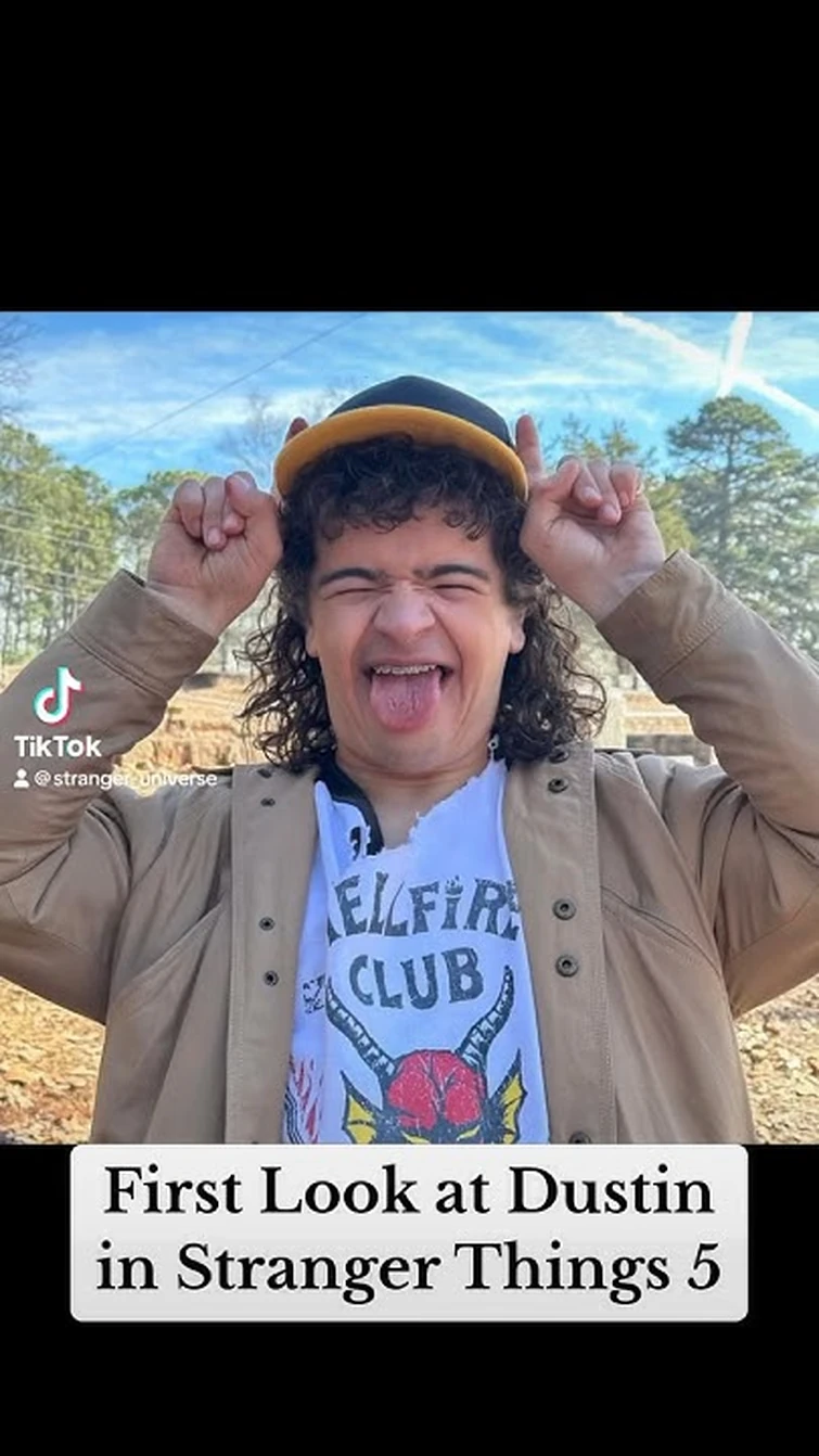 STRANGER THINGS 5 First Look at Dustin #strangerthings #strangerthings5