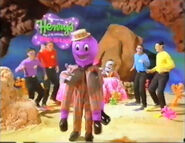 The Wiggles and Henry dancing