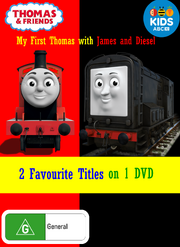 My First Thomas with James and Diesel DVD Cover.png