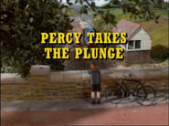 Percy Takes the Plunge