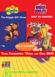 The Wiggles and The Hooley Dooleys - The Wiggly Big Show and Keep on Dancing DVD Cover - Copy.jpg