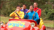 The Wiggles drinking water