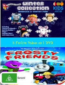 Winter Collection and Frosty Friends DVD Cover