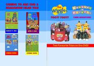 The Wiggles and Bananas in Pyjamas - Toot Toot and Farm Adventure DVD Booklet