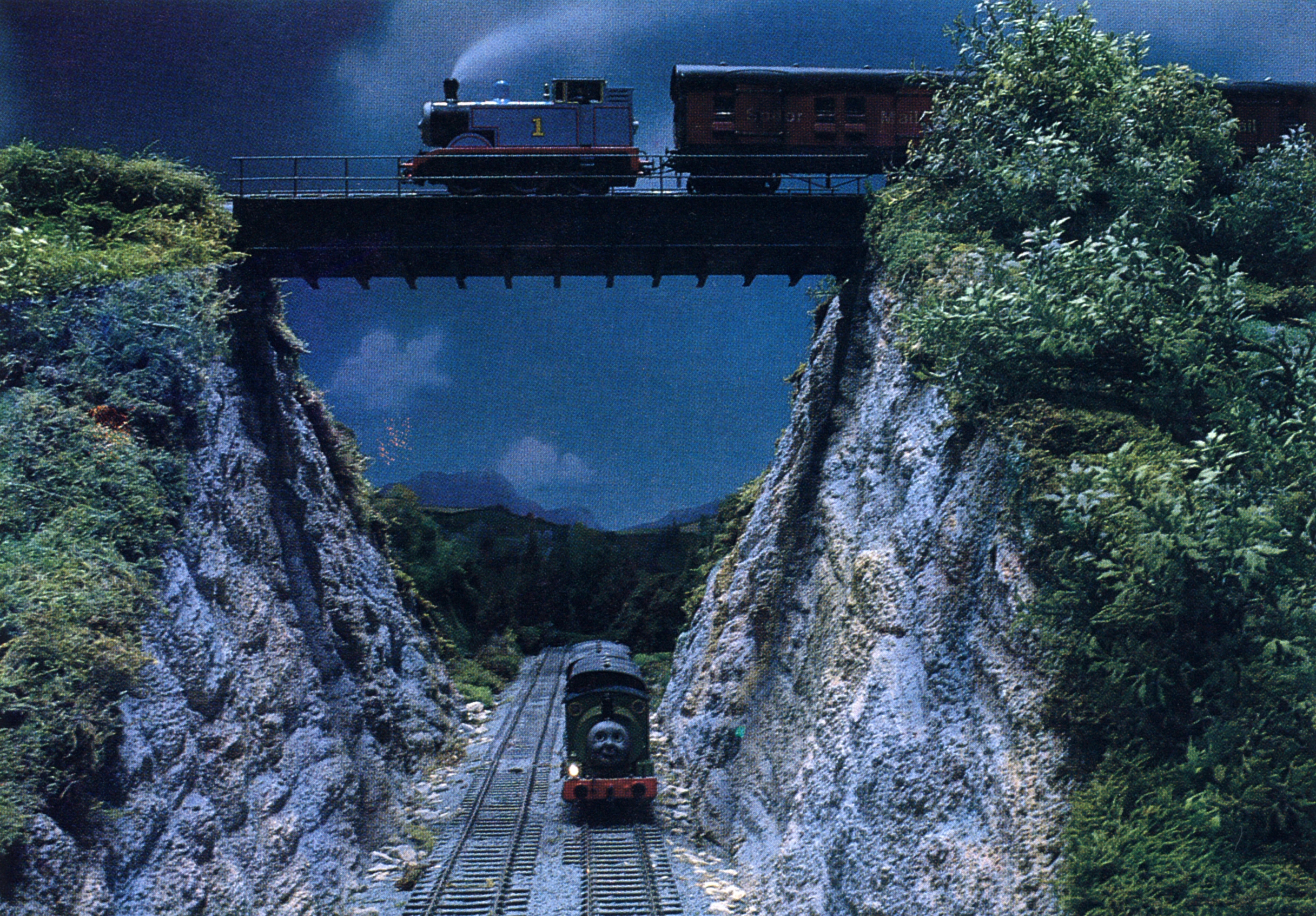 thomas percy and the mail train