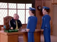 Sir Topham Hatt in his office