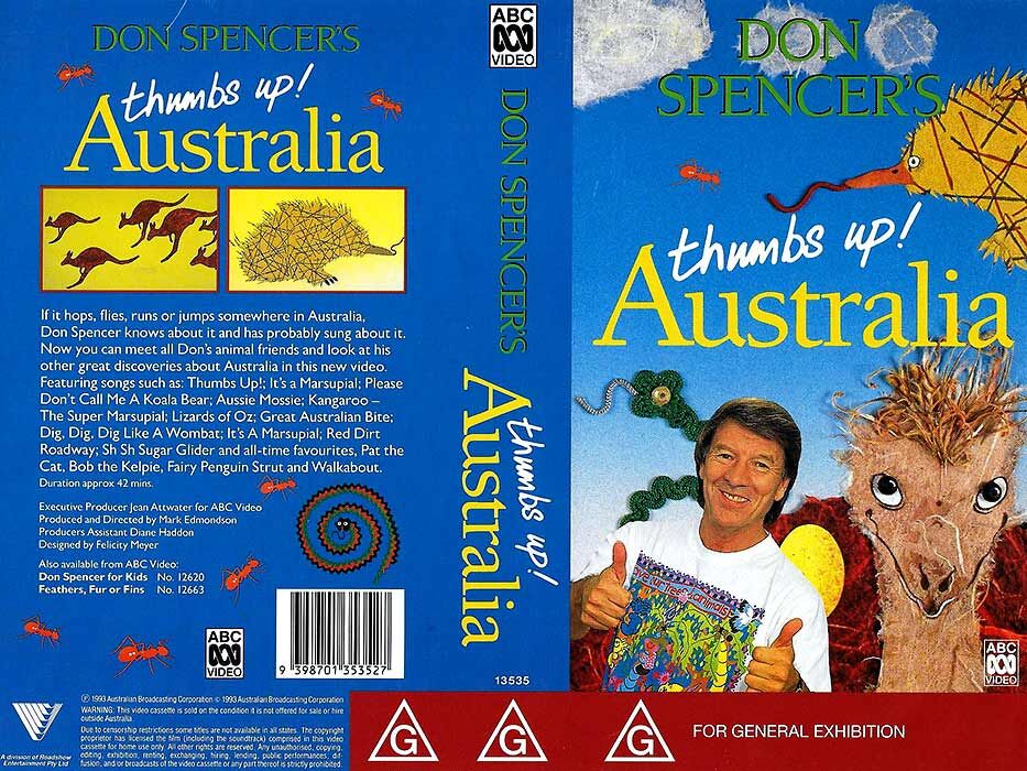 hvordan Leopard fascisme Don Spencer's Thumbs Up Australia | ABC For Kids Wiki | Fandom