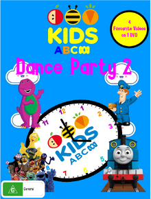 ABC For Kids - Dance Party 2 DVD Cover.png