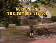 Gordon and the Famous Visitor