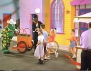 Dorothy, Wally, the children and Luigi