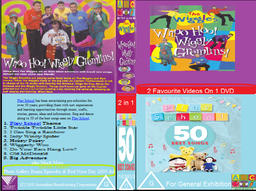 ABC For Kids Fanon The Wiggles Play School Whoo Hoo Wiggly