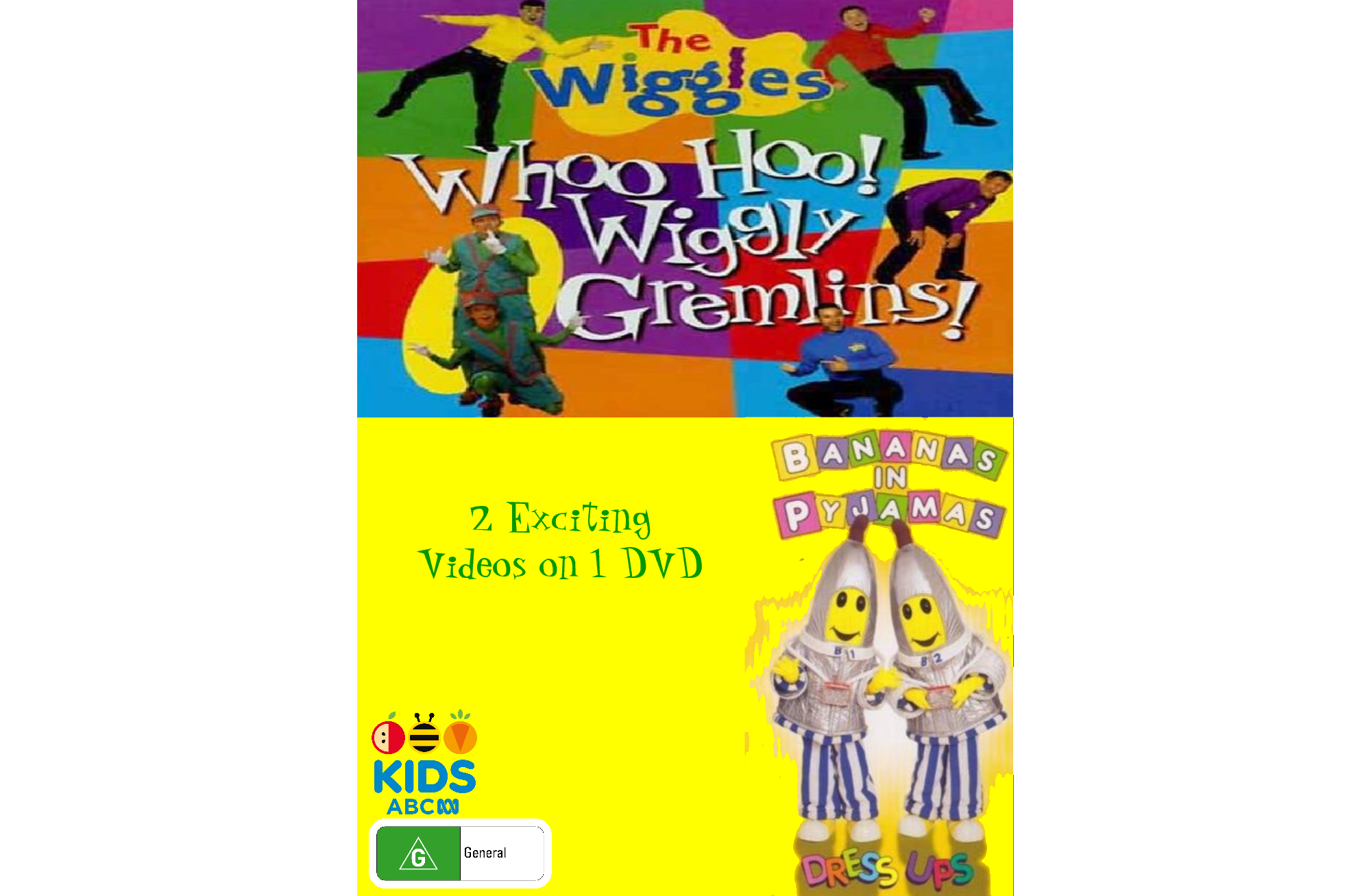 The Wiggles and Bananas in Pyjamas Whoo Hoo Wiggly Gremlins and